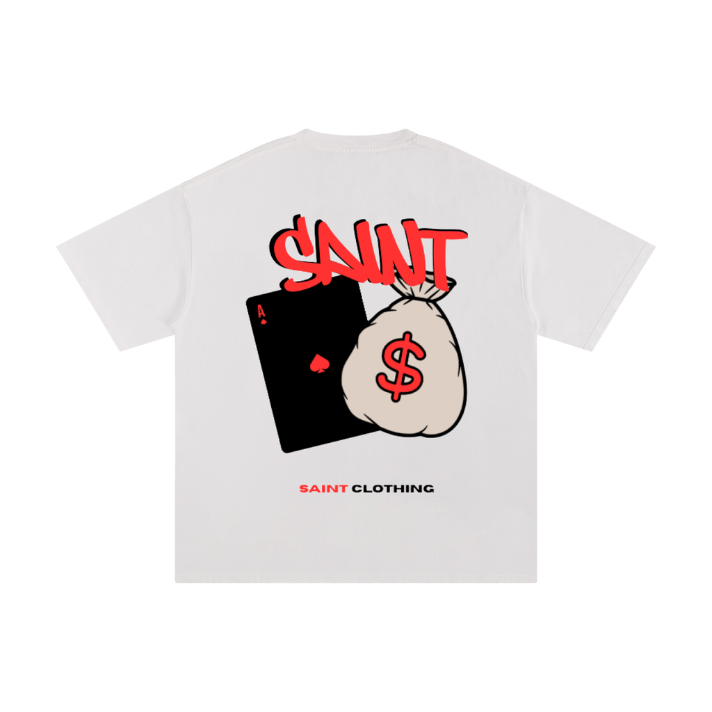 Saint “Money In Da Bag” Tee Red