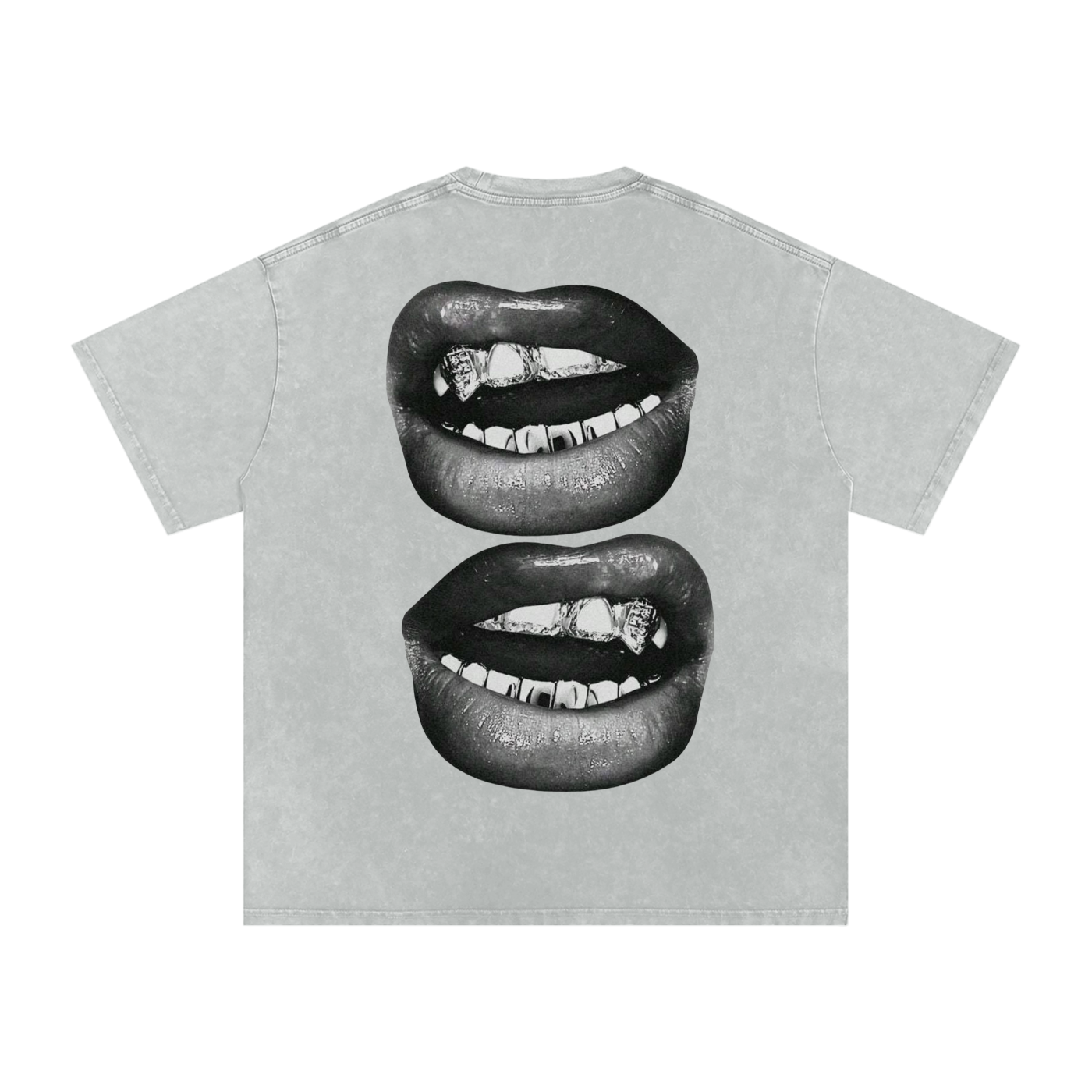Saint’s Grillz Acid Wash Tee