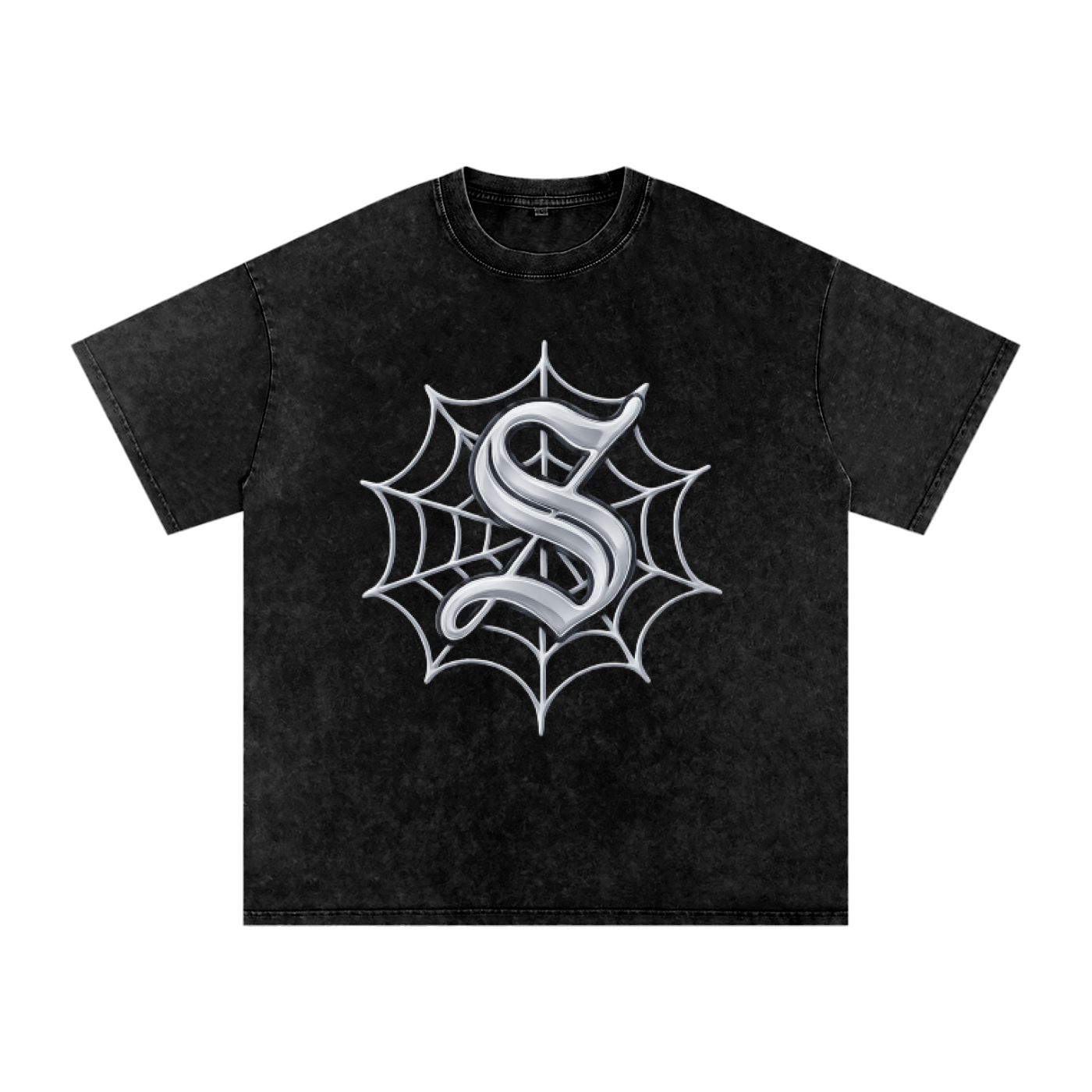 Spyder “S” Oversized Acid Wash Tee