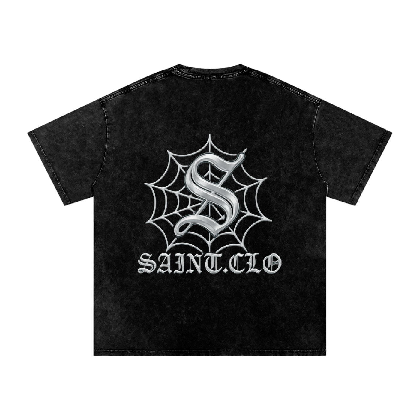 Spyder “S” Oversized Acid Wash Tee